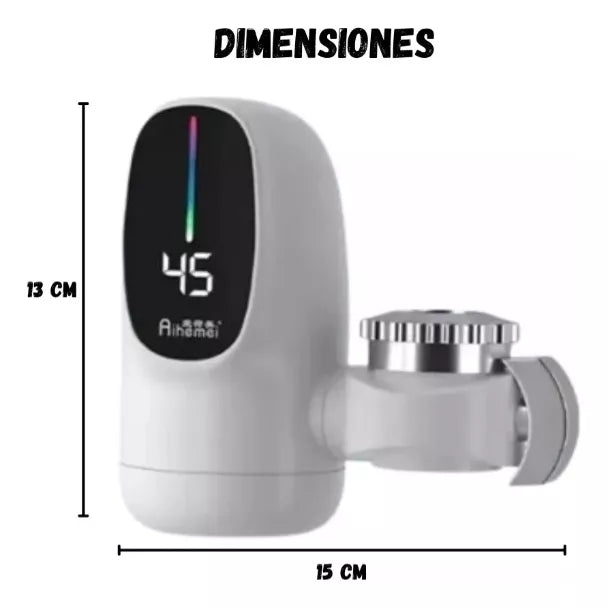 🔥 Filtro de Agua + Calentador Eléctrico 🔥
