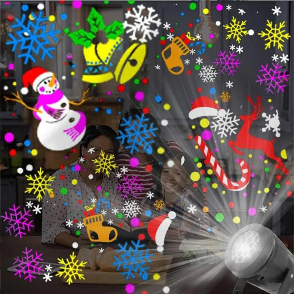 🎅✨ Proyector LED Navidad: ¡Ilumina tus fiestas con estilo! ✨🎄