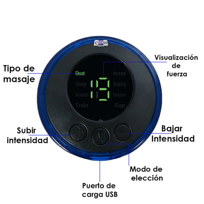 🌟 MINI MASAJEADOR CERVICAL ELÉCTRICO RECARGABLE USB + CONTROL EXTRA 🌟