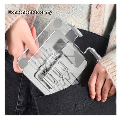 📱 Soporte Acrílico para Tableta Base Giratoria: Estabilidad y Estilo ✨
