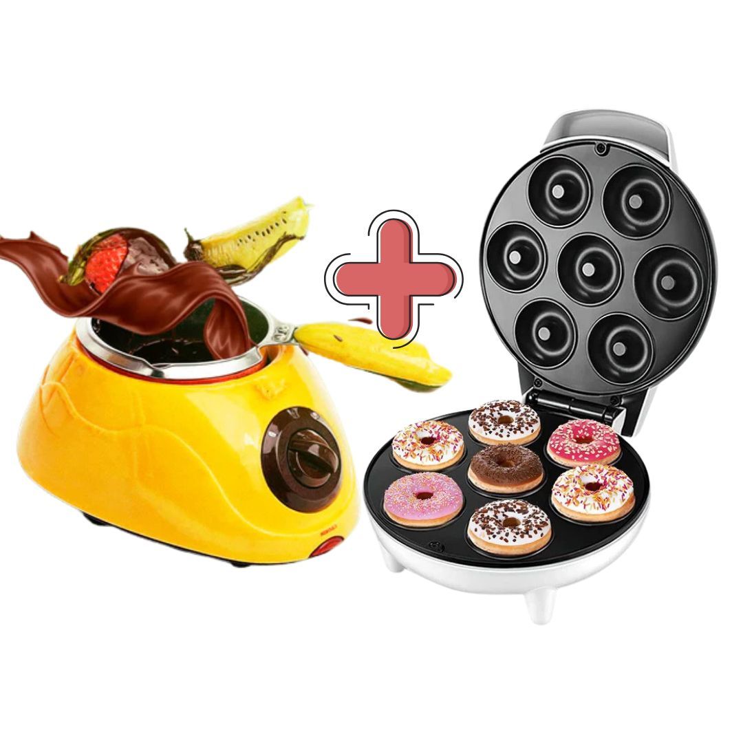🎉 ¡Combo Donera x7 y Fondue de Chocolate! 🍫🍓🍡
