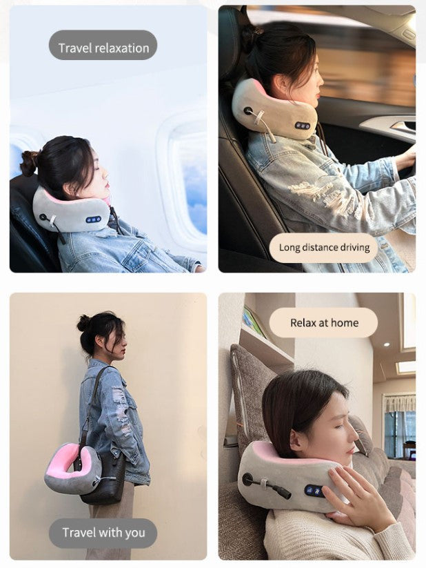 ✨ Almohada De Masaje Viajera Recargable ✨