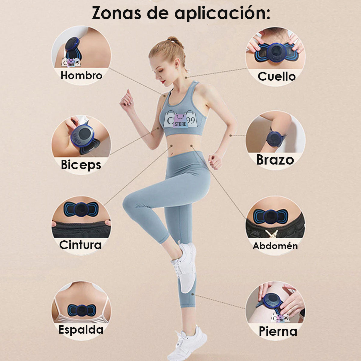 🌟 MINI MASAJEADOR CERVICAL ELÉCTRICO RECARGABLE USB + CONTROL EXTRA 🌟