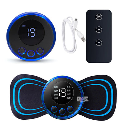🌟 MINI MASAJEADOR CERVICAL ELÉCTRICO RECARGABLE USB + CONTROL EXTRA 🌟