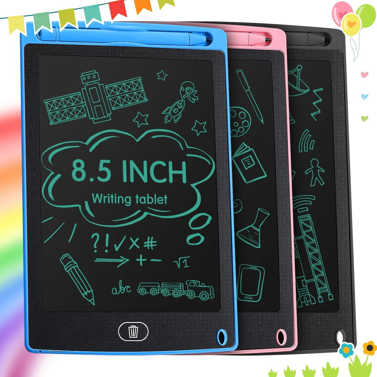 🖍️✨ ¡Despierta la creatividad con el Tablero Mágico de Dibujo LCD 8.5"! ✨🖍️