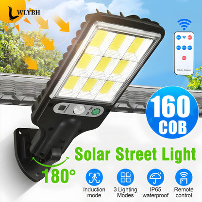🌞 SolarLamp™ 30W con Sensor de Movimiento + Control Remoto 🌞