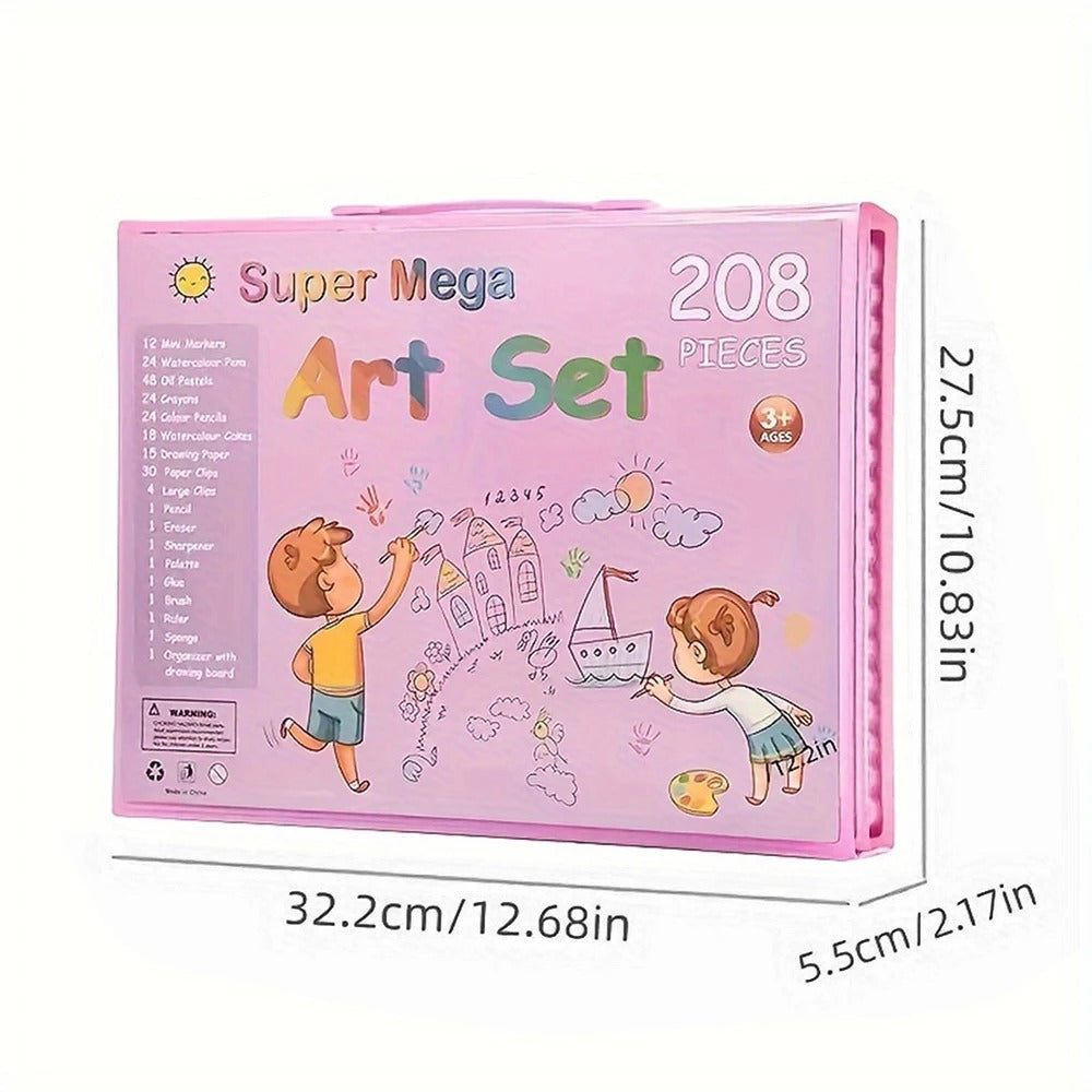 🎨✨ ¡Descubre tu creatividad con el Combo Kit de Arte + 1 Rollo de Papel! ✨🎨