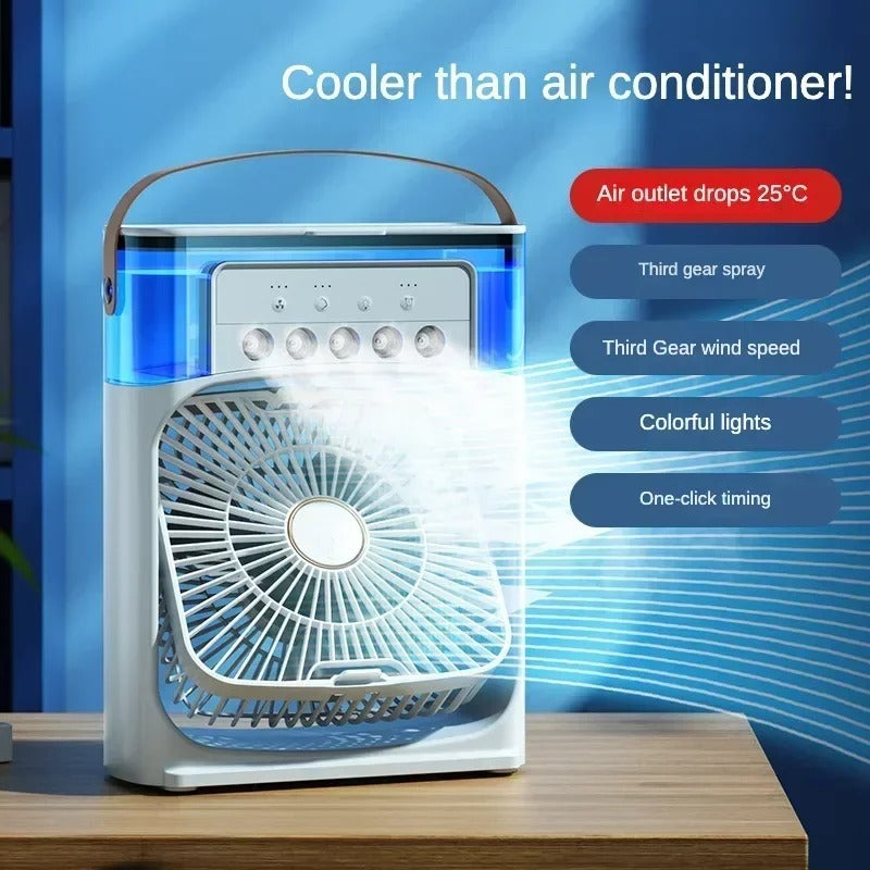 🌬️ Ventilador Eléctrico de Escritorio Cooler: Frescura al Alcance de Tu Mano ❄️