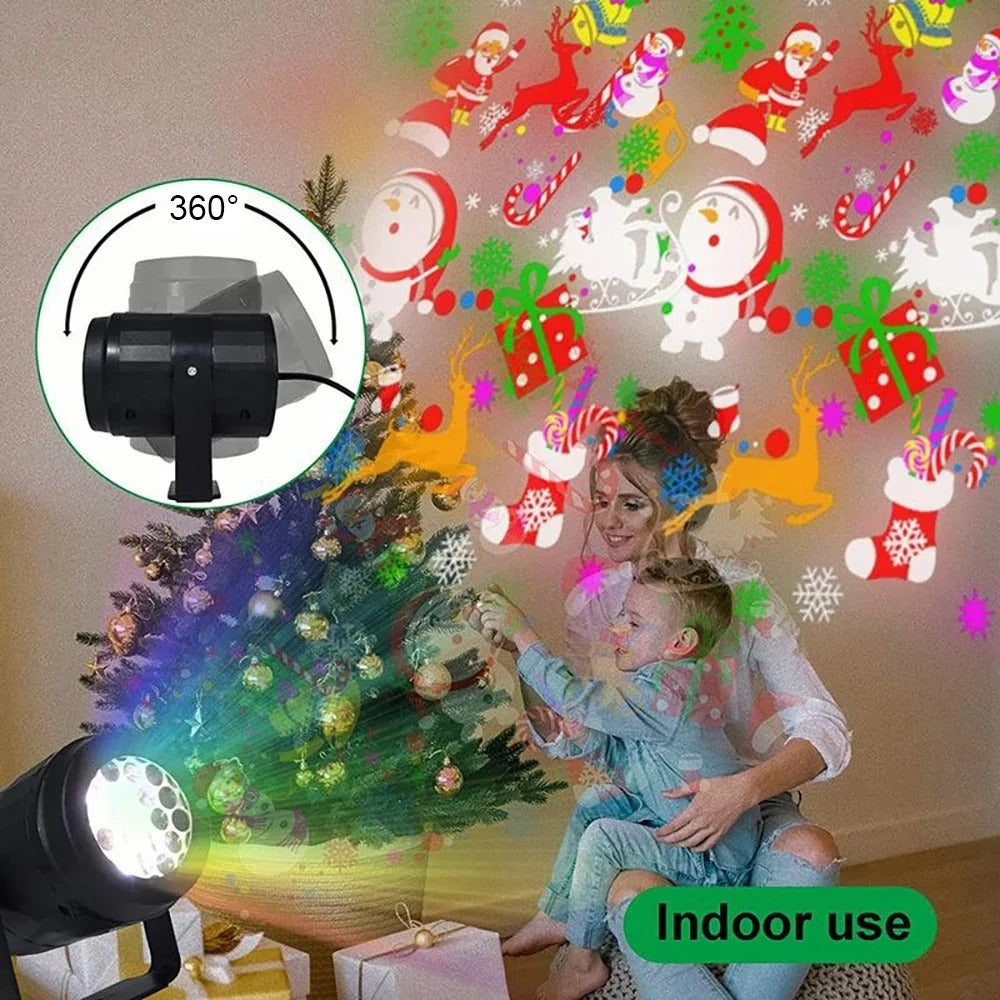 🎅✨ Proyector LED Navidad: ¡Ilumina tus fiestas con estilo! ✨🎄