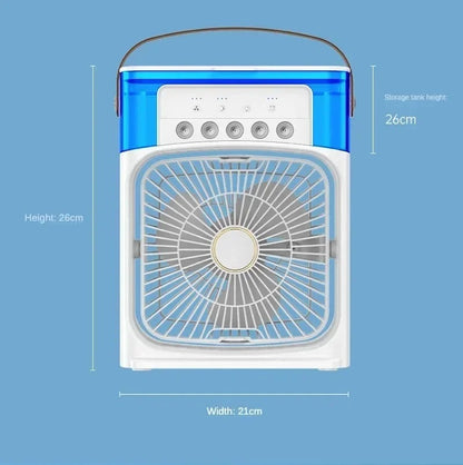 🌬️ Ventilador Eléctrico de Escritorio Cooler: Frescura al Alcance de Tu Mano ❄️