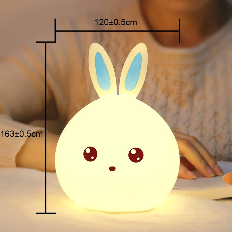 🐰 Lámpara Conejito para Niños: Luz Mágica para Dulces Sueños 🌙