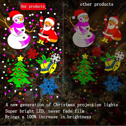 🎅✨ Proyector LED Navidad: ¡Ilumina tus fiestas con estilo! ✨🎄