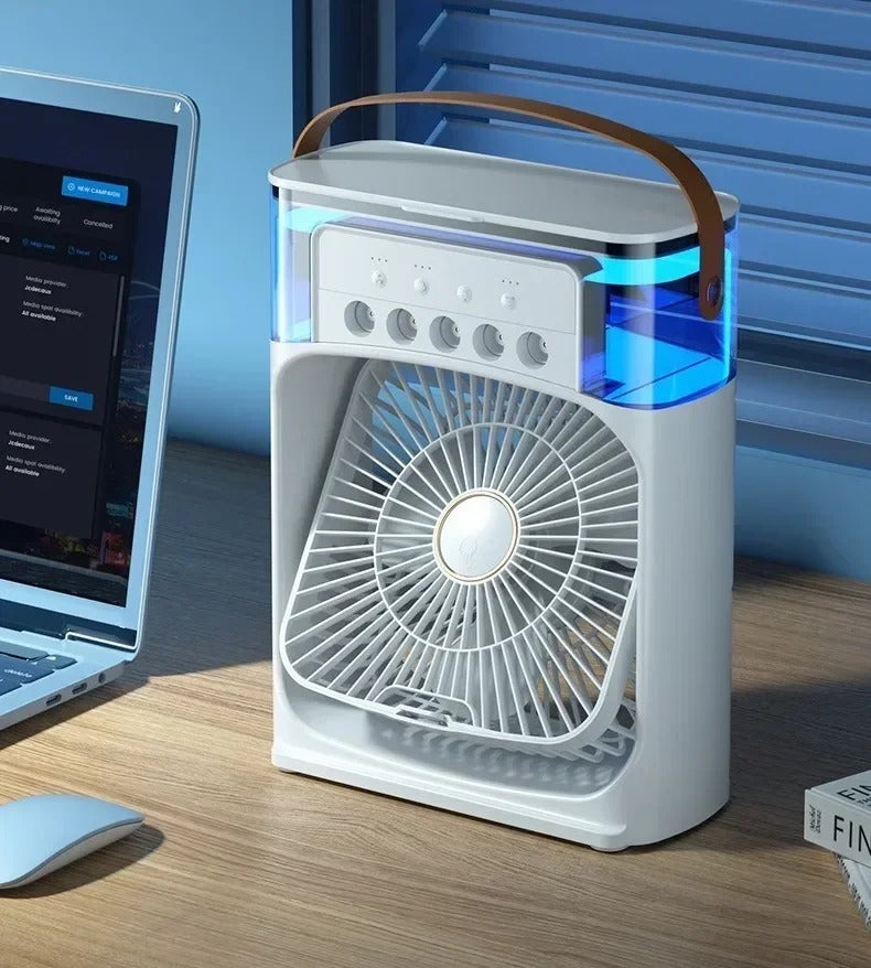 🌬️ Ventilador Eléctrico de Escritorio Cooler: Frescura al Alcance de Tu Mano ❄️