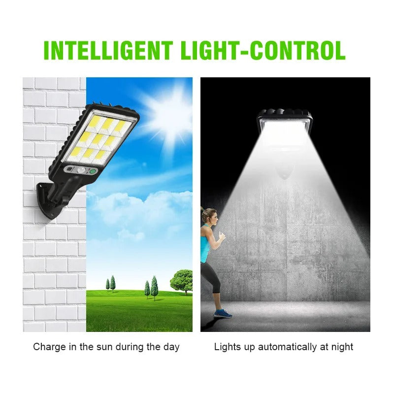 🌞 SolarLamp™ 30W con Sensor de Movimiento + Control Remoto 🌞