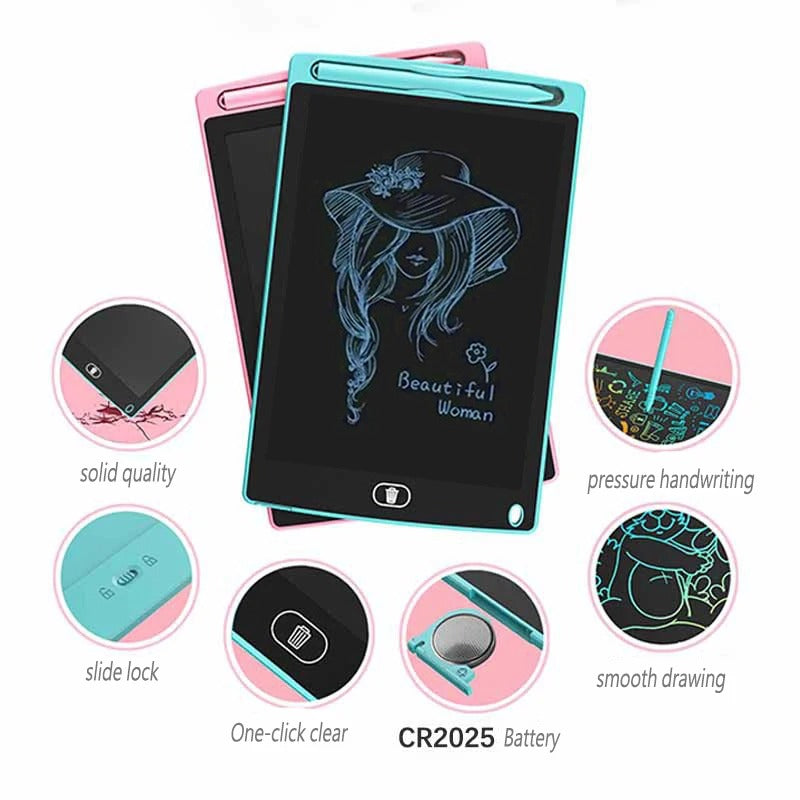 🖍️✨ ¡Despierta la creatividad con el Tablero Mágico de Dibujo LCD 8.5"! ✨🖍️