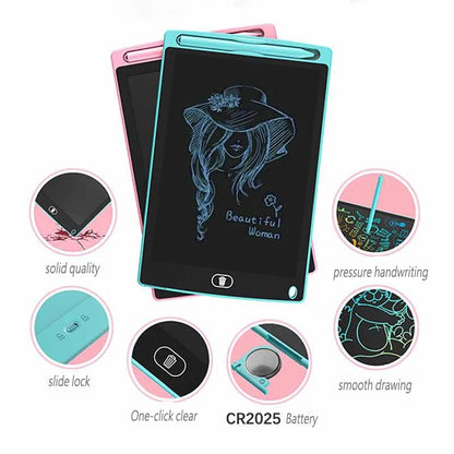 🖍️✨ ¡Despierta la creatividad con el Tablero Mágico de Dibujo LCD 8.5"! ✨🖍️
