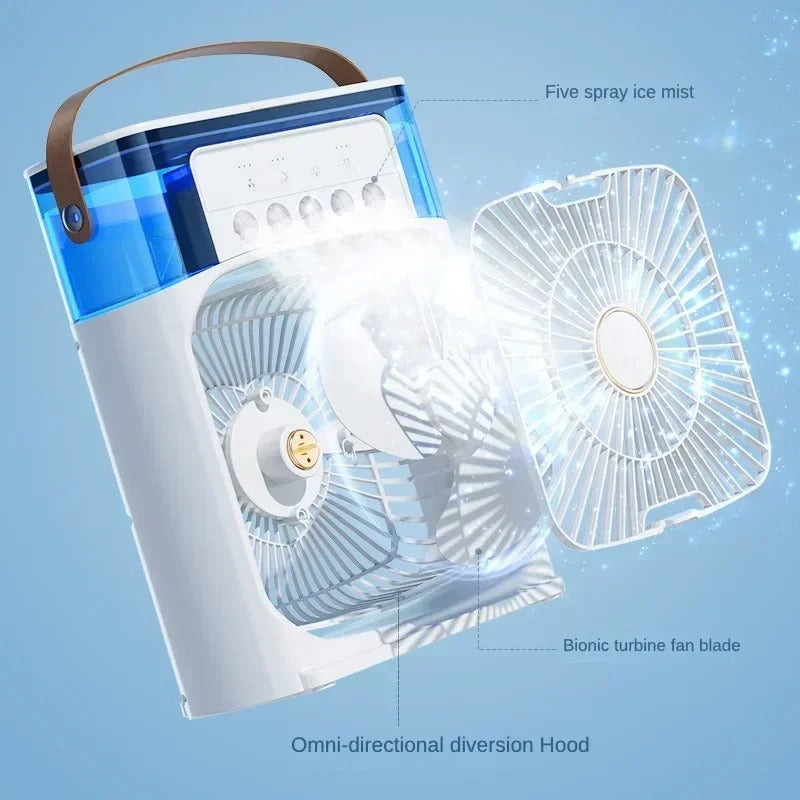 🌬️ Ventilador Eléctrico de Escritorio Cooler: Frescura al Alcance de Tu Mano ❄️