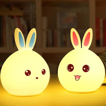 🐰 Lámpara Conejito para Niños: Luz Mágica para Dulces Sueños 🌙