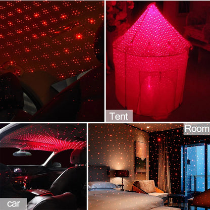 🌟 Proyector Luz LED Estrellas USB 🌟