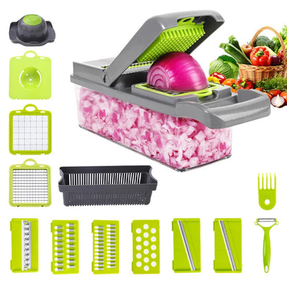 🥒🍆 CORTADOR DE VERDURAS Y FRUTAS PICATODO 🥒🍆