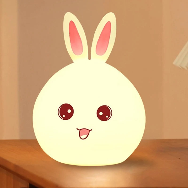 🐰 Lámpara Conejito para Niños: Luz Mágica para Dulces Sueños 🌙