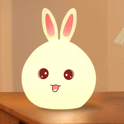 🐰 Lámpara Conejito para Niños: Luz Mágica para Dulces Sueños 🌙