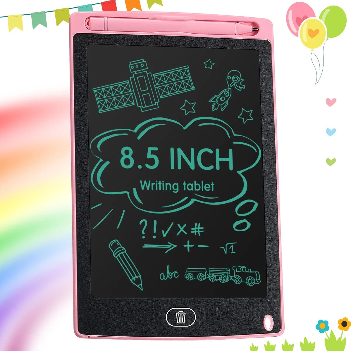 🖍️✨ ¡Despierta la creatividad con el Tablero Mágico de Dibujo LCD 8.5"! ✨🖍️