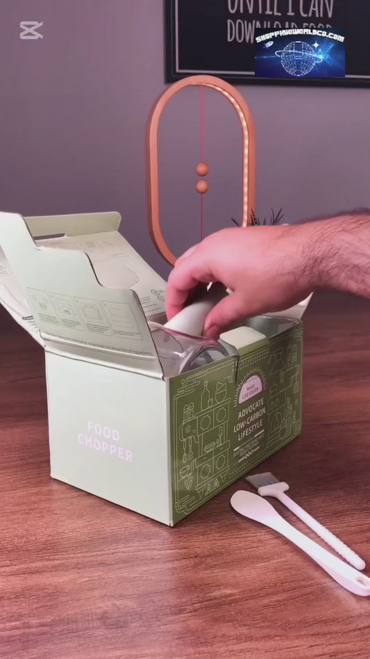🔪 ¡Transforma tu cocina con el Picador de Verduras Eléctrico 4 en 1! 🍅⚡