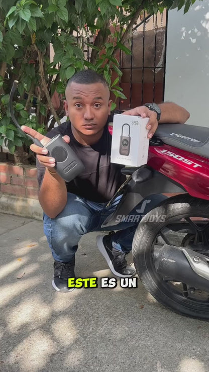 🚀 Inflador Inalámbrico Portátil para Auto y Moto en ShoppingWorldCo.com 🏍️