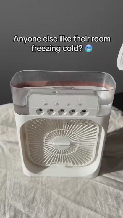 🌬️ Ventilador Eléctrico de Escritorio Cooler: Frescura al Alcance de Tu Mano ❄️